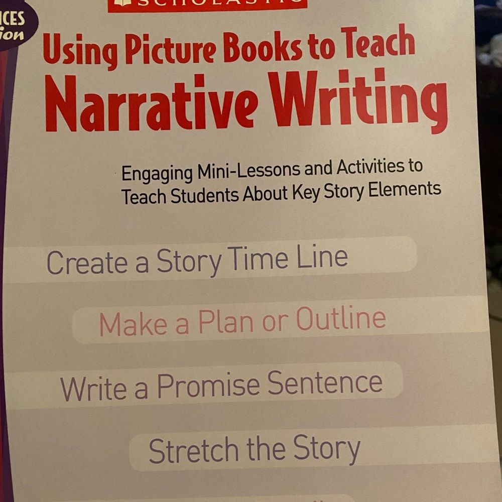 Using picture books to teach narrative writing